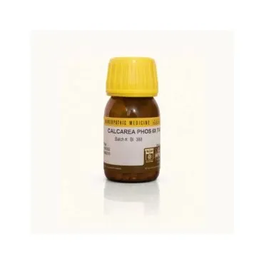 Calcarea Phos - Masood 20g homeopathic tablets bottle or pack on white background
