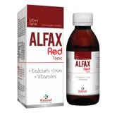 Alfax Red 120 ml, Kamal Laboratories product pack on a white background