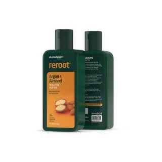 Reroot Repairing Hair Oil by Paul Brooks, product pack on a white background