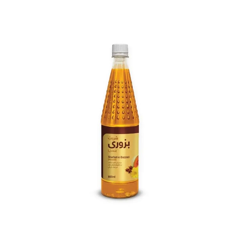 Sharbat-e-Bazzori (Motadil) by Paul Brooks, product pack on a white background