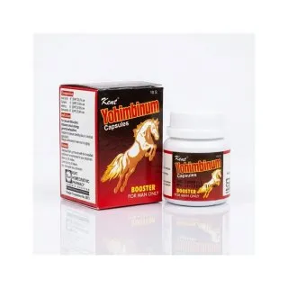 Kent Yohimbinum Capsules (10 Count) product packaging
