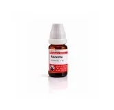 Rauwalfia 10ml homeopathic dilutions and mother tincture bottle or pack on white background
