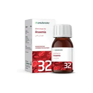 Anaemia by Paul Brooks, product pack on a white background