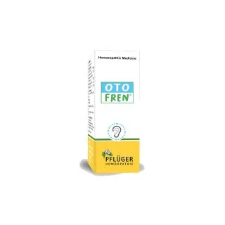 Otofren by Pflüger, product carton centered on a white background