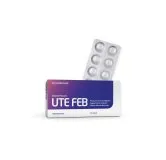 Uterus Fibroids UTE FEB Tablets by Paul Brooks, product pack on a white background