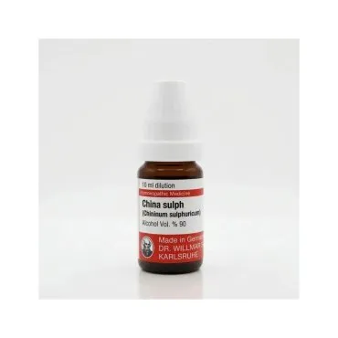 China Sulph mixed pack formats homeopathic dilutions and tablets bottle or pack on white background