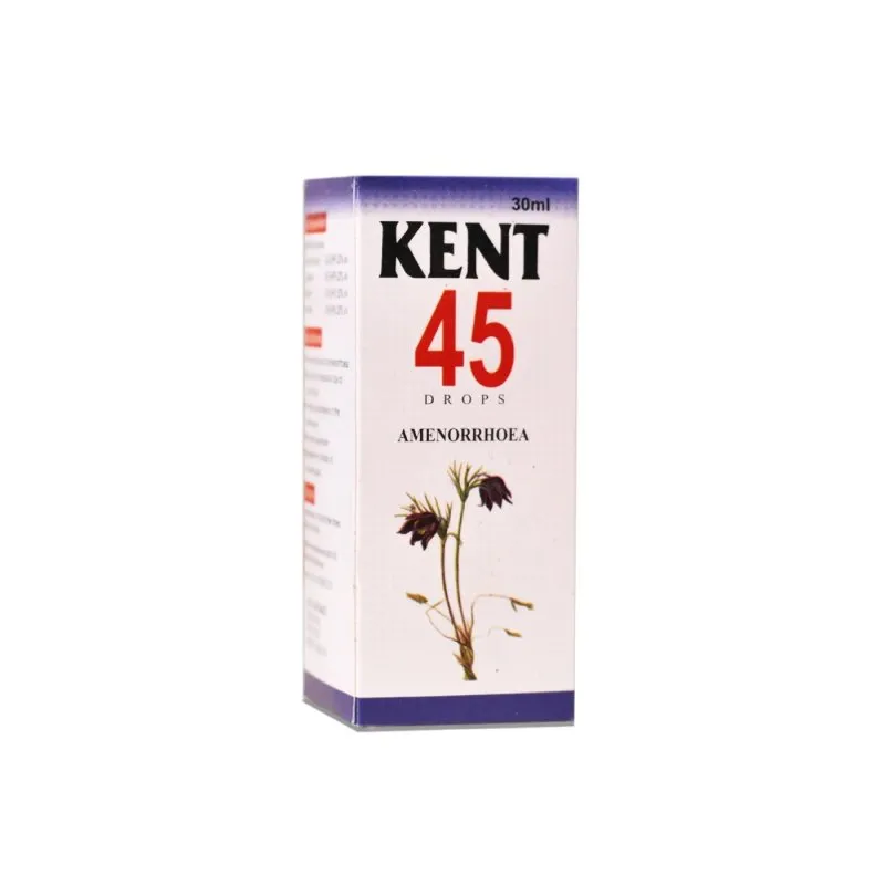 Kent 45 Drops product packaging