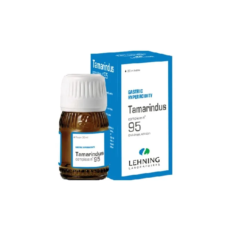 L-95 Tamarindus Complex 30 ml Drops by Lehning Laboratories, product package on white background