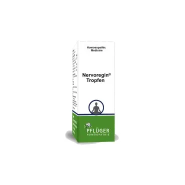 Nervoregin Trophen by Pflüger, product carton centered on a white background