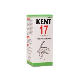 Kent 17 Drops product packaging