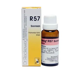 R57 Pulmonary Tonic Drops by Dr. Reckeweg, 22ml pack