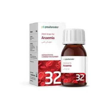 Anaemia by Paul Brooks, product pack on a white background