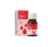 Staphi Complex Drops by Paul Brooks, product pack on a white background