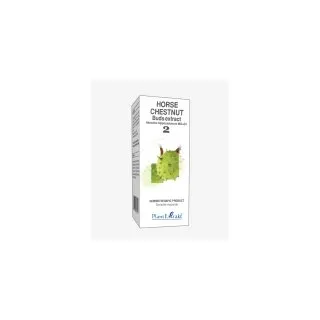 Horse Chestnut Buds Extract product packaging on a white background