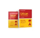 Urican Sachets by Paul Brooks, product pack on a white background