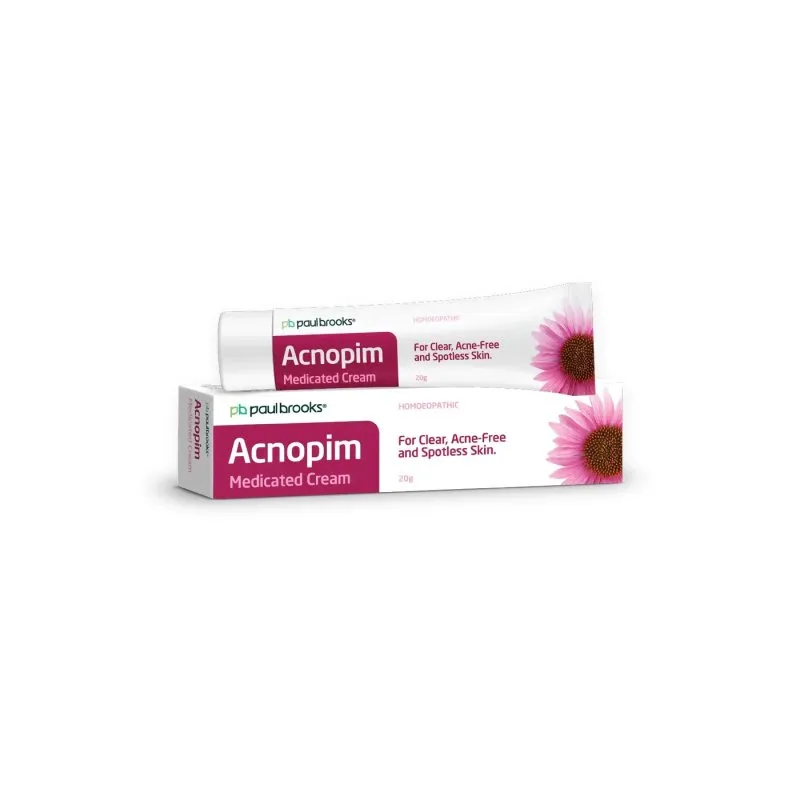 Acnopim Cream by Paul Brooks, product pack on a white background