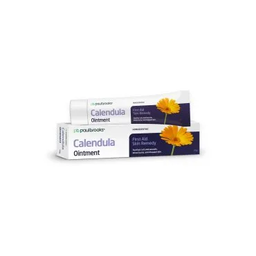 Calendula Ointment by Paul Brooks, product pack on a white background