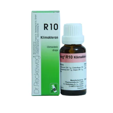 R10 Climacteric Drops by Dr. Reckeweg, 22ml pack