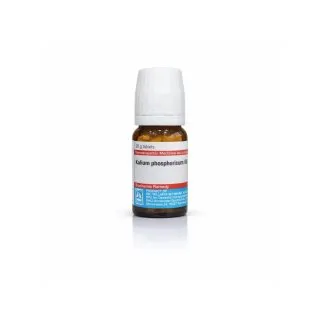 Kali Phos - Kalium Phosphoricum 20g homeopathic tablets bottle or pack on white background