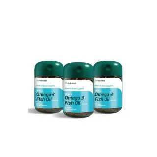 Omega 3 Fish Oil - Buy 2 Get 1 Free by Paul Brooks, product pack on a white background