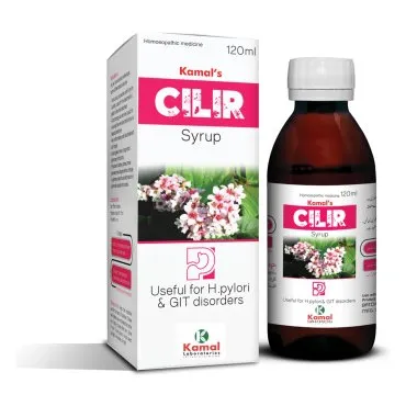 Cilir Syrup, Kamal Laboratories product pack on a white background