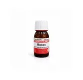 Borax homeopathic dilution bottle