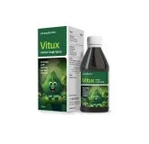 Vitux Herbal Cough Syrup by Paul Brooks, product pack on a white background