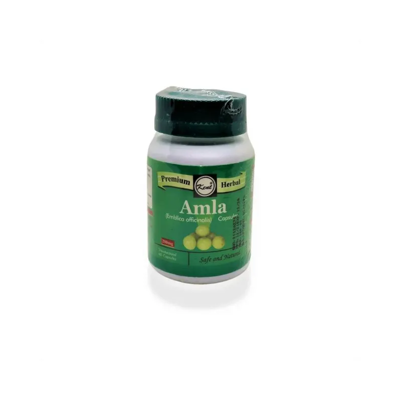 Kent Amla Capsules product packaging