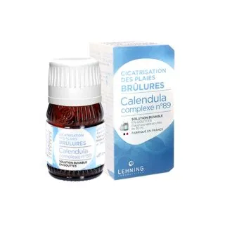 L-89 Calendula Complex 30 ml Drops by Lehning Laboratories, product package on white background