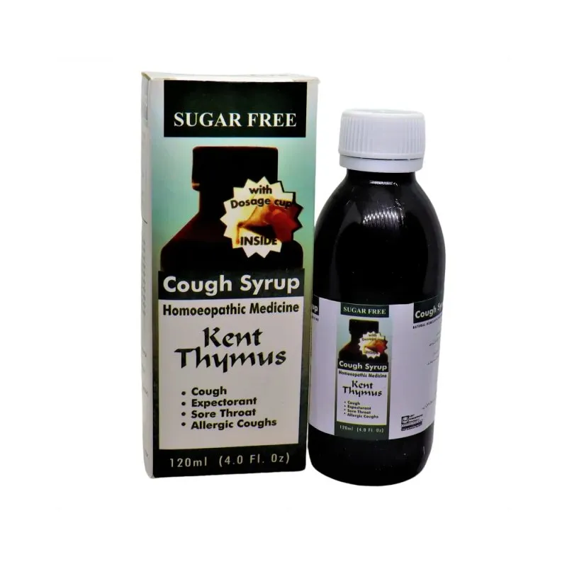 Kent Thymus Cough Syrup product packaging