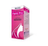 Femi Pro Syrup by Dr. Masood, original product packaging on a white background