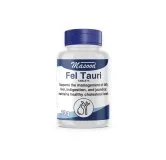 Fel Tauri Tablets by Dr. Masood, original bottle on a white background