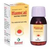 Hamcal  (Powder) 15 g, Kamal Laboratories product pack on a white background