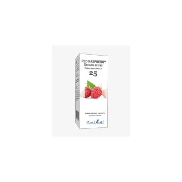 Red Raspberry Sprouts Extract product packaging on a white background