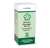 Bismutum Pentarkan Ptk. 16 20g Tablets by Dr. Willmar Schwabe, original homeopathic packshot on white background