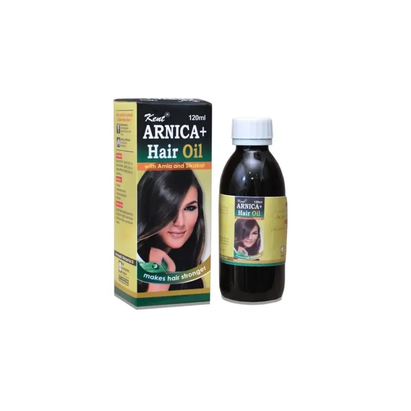 Kent Arnica Plus Hair Oil product packaging
