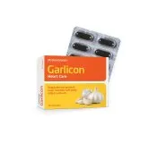 Garlicon Capsules by Paul Brooks, product pack on a white background