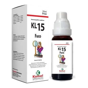 KL 15 (FUCO ) 20 ml, Kamal Laboratories product pack on a white background