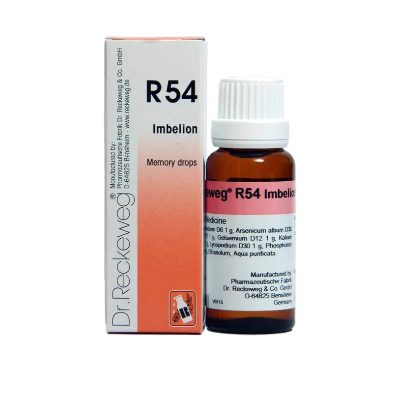 R54 Memory Drops by Dr. Reckeweg, 22ml pack