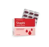 Staphi Complex Capsules by Paul Brooks, product pack on a white background