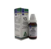 BM 13 Drops homeopathic drops by BM Homoeopathic Pharmaceuticals on a pure white background