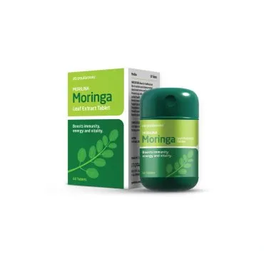 Morilina Moringa Tablets by Paul Brooks, product pack on a white background