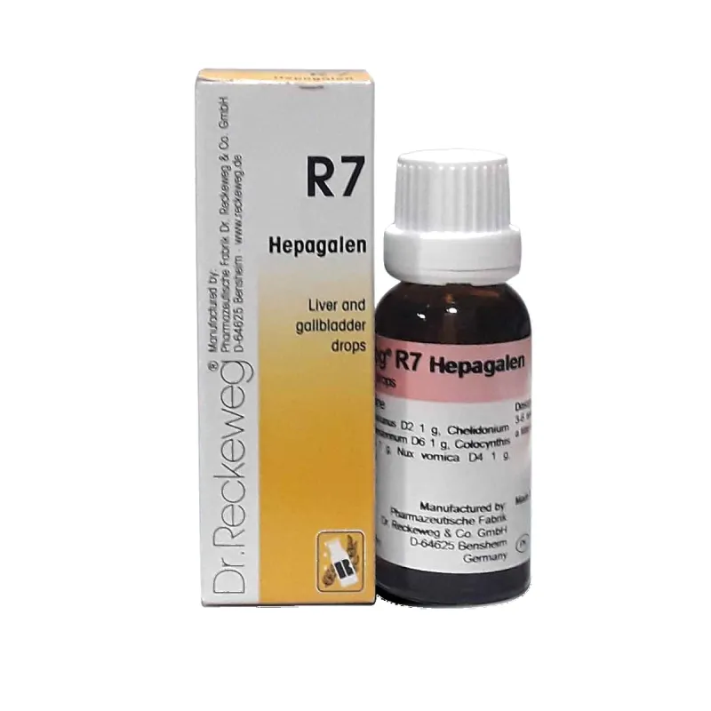 R7 Liver And Gallbladder Drops by Dr. Reckeweg, 22ml pack