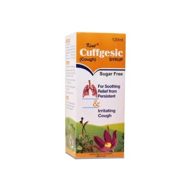 Kent Cuffgesic Syrup product packaging