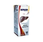 Hepalgin Syrup by Dr. Masood, original product packaging on a white background