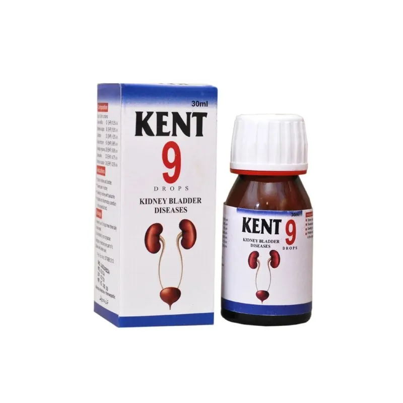 Kent 9 Drops product packaging