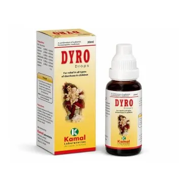 DYRO (DROPS) 20 ml, Kamal Laboratories product pack on a white background