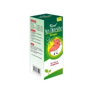 Nux Digestive Drops product packaging