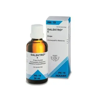 Pekana PK 19 DALEKTRO Drops, 30 ml homeopathic drops, original product packaging