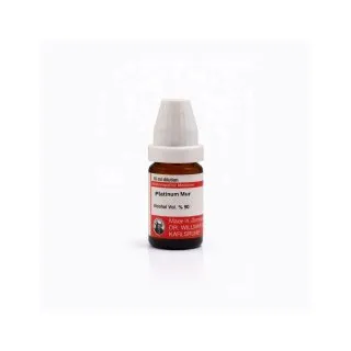 Platinum Mur mixed pack formats homeopathic dilutions and tablets bottle or pack on white background